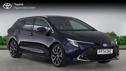 Obsidian blue Used 2024 Toyota Corolla Sport Estate | £26,290 (Fair price)