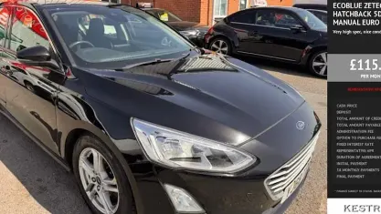 Used Ford Focus Zetec 120 HP (88 kW) 2020 Hatchback
