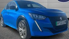 Blue Used 2022 Peugeot e-208 Allure Premium Hatchback | £13,168 (Fair price)