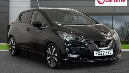 Used Nissan Micra Tekna 92 HP (67 kW) 2022 Black Hatchback