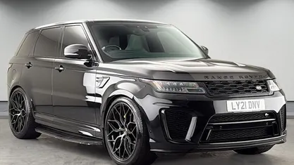 Second-hand Land Rover Range Rover Sport SVR 575 CP (422 kW) 2021 Negru SUV