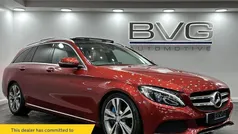 Red Used 2016 Mercedes C350e Premium Plus Estate | £10,994 (Fair price)