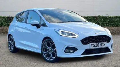 Używany Ford Fiesta ST-Line 125 KM (91 kW) 2020 Biały Hatchback