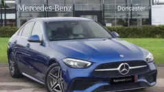 Blue Used 2024 Mercedes C200 AMG line Sedan | £28,995 (Good price)
