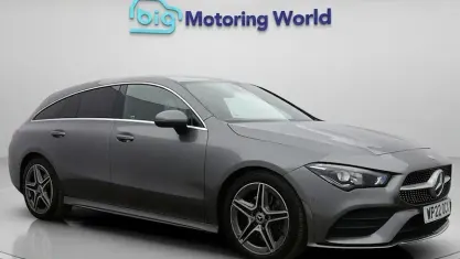 Used Mercedes CLA200 AMG line 163 HP (119 kW) 2022 Grey Coupe