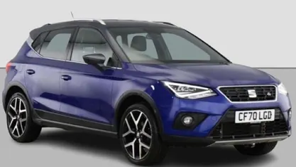 Blue Used 2021 Seat Arona FR Sport SUV | £11,300 (Fair price)