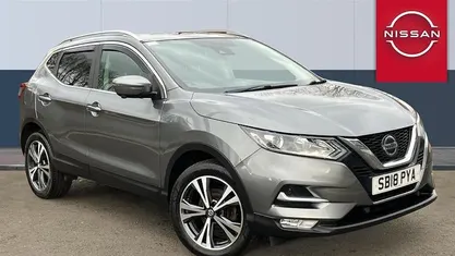 Used Nissan Qashqai N-Connecta 110 HP (80 kW) 2018 Grey SUV