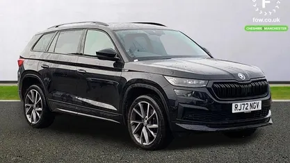 Used Skoda Kodiaq SportLine 190 HP (139 kW) 2023 Black SUV