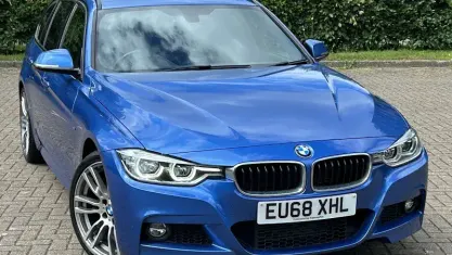 Used BMW 320 M Sport 190 HP (139 kW) 2018 Blue Estate