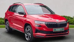 Red Used 2025 Skoda Karoq SportLine SUV | £29,995 (Fair price)