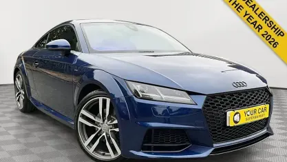 Used Audi TT S-Line 230 HP (169 kW) 2016 Blue Coupe