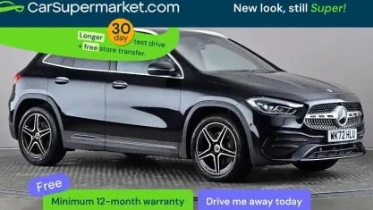 Begagnad Mercedes GLA220 Executive 190 HK (139 kW) 2022 Svart SUV