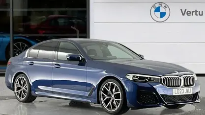 Used BMW 520 M Sport 190 HP (139 kW) 2023 Blue Sedan