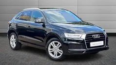 Brilliant black Used 2018 Audi Q3 S-Line SUV | £17,495 (Fair price)