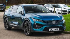 Blue Used 2023 Peugeot 408 GTi Sedan | £21,650 (Fair price)