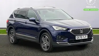 Used Seat Tarraco 4Drive 200 HP (147 kW) 2020 Blue SUV
