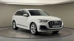 White Used 2023 Audi Q7 S-Line SUV | £41,200 (Fair price)