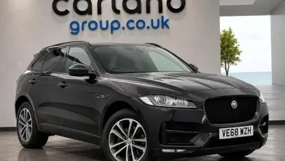 Used Jaguar F-Pace R-Sport 241 HP (177 kW) 2019 Black SUV