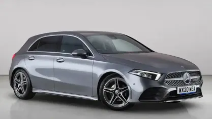Used Mercedes A200 AMG line 163 HP (119 kW) 2020 Black Sedan