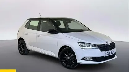 Used Skoda Fabia Colour Edition 60 HP (44 kW) 2020 White Hatchback