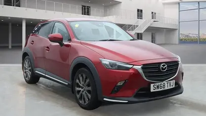 Red Used 2018 Mazda CX-3 Inclusive SUV | £12,699 (Fair price)
