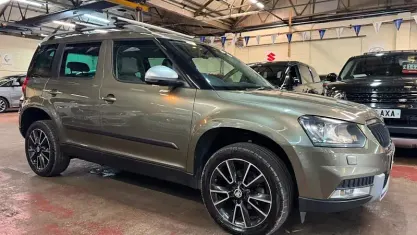 Used Skoda Yeti Elegance 105 HP (77 kW) 2014 Green SUV