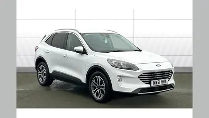 White Used 2021 Ford Kuga Titanium SUV | £14,403 (Good price)