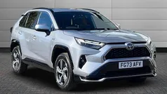 Silver Used 2023 Toyota RAV4 Hybrid Design SUV | £34,299 (Fair price)