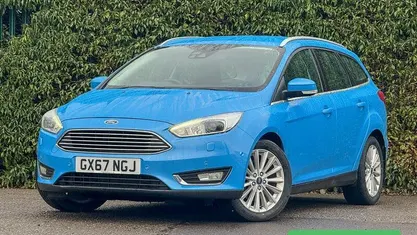 Used Ford Focus Titanium X 182 HP (133 kW) 2017 Blue Estate