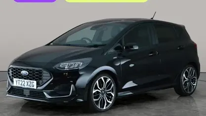 Usado Ford Fiesta ST-Line 101 CV (74 kW) 2022 Negro Utilitario