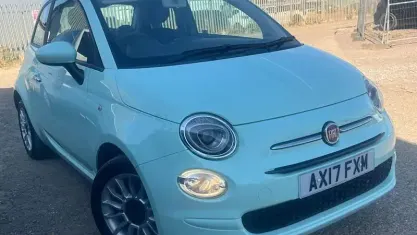Used Fiat 500 Pop Star 69 HP (50 kW) 2017 Green Hatchback
