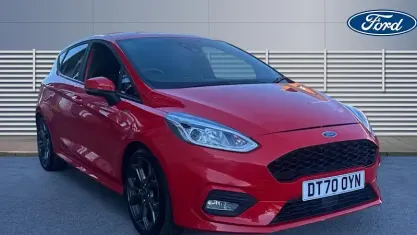 Used Ford Fiesta ST-Line 125 HP (91 kW) 2021 Red Hatchback