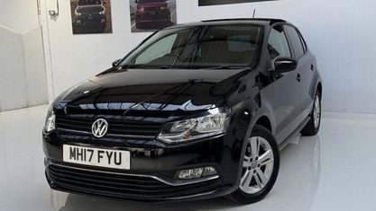 Używany VW Polo Edition 90 KM (66 kW) 2017 Czarny Hatchback