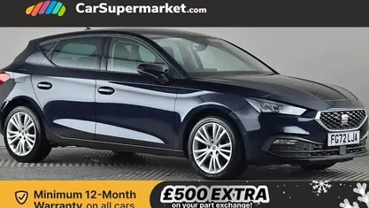 Blue Used 2022 Seat Leon SE Dynamic Hatchback | £13,197 (Fair price)