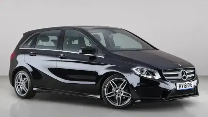 Used Mercedes B200 Executive 136 HP (100 kW) 2018 Black Hatchback