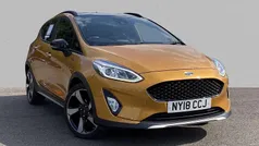Yellow Used 2018 Ford Fiesta Active Hatchback | £9,380 (Fair price)