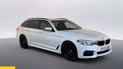 Used BMW 520 M Sport 190 HP (139 kW) 2020 White Estate