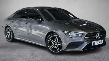 Used Mercedes CLA180 AMG line 136 HP (100 kW) 2023 Grey Coupe