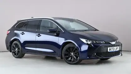 Used Toyota Corolla Design 184 HP (135 kW) 2022 Blue Estate