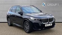 Black sapphire metallic paint Used 2024 BMW X1 M Sport SUV | £38,995 (Fair price)