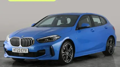 Used BMW 118 M Sport 136 HP (100 kW) 2023 Blue Hatchback