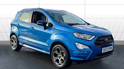 Blue Used 2022 Ford Ecosport ST-Line SUV | £13,154 (Fair price)