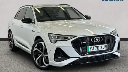 Used Audi e-tron Black Edition 230 kW (313 HP) 2023 White SUV