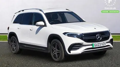 Begagnad Mercedes EQB300 AMG line 167 kW (228 HK) 2023 Vit SUV