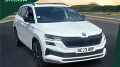 White Used 2023 Skoda Karoq SportLine SUV | £26,299 (Fair price)
