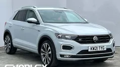 Silver Used 2021 VW T-Roc R-line SUV | £21,250 (Fair price)