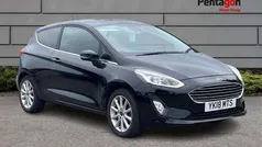 Black Used 2018 Ford Fiesta Titanium Hatchback | £9,995 (Fair price)