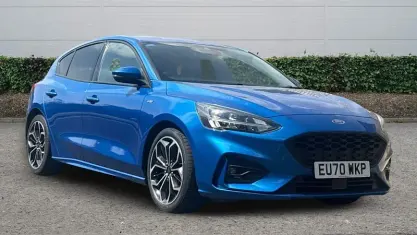 Used Ford Focus ST-Line X 155 HP (114 kW) 2020 Blue Hatchback