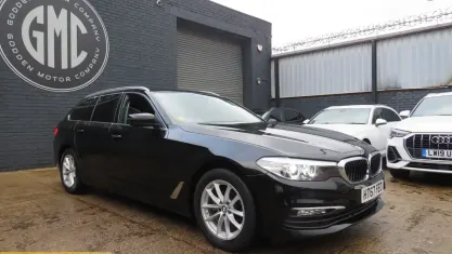 Used BMW 520 Sport Line 190 HP (139 kW) 2018 Black Estate