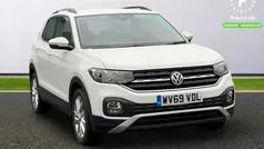 White Used 2019 VW T-Cross SE SUV | £13,399 (Fair price)